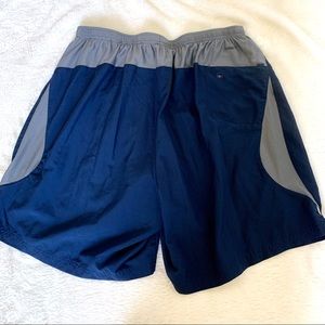 Men’s Blue and Gray Nike Shorts